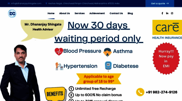 dhananjayshingate.com