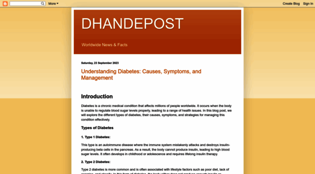 dhandepost.blogspot.com