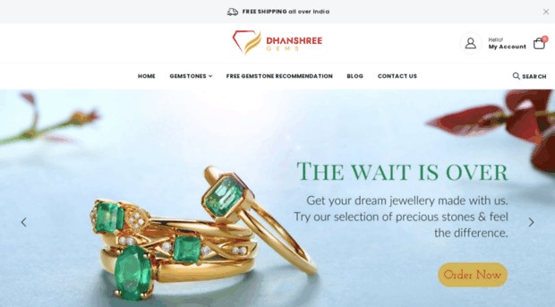 dhanshreegems.com