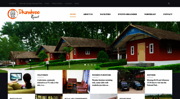 dhanshreeresort.com