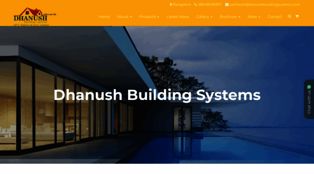 dhanushbuildingsystems.com