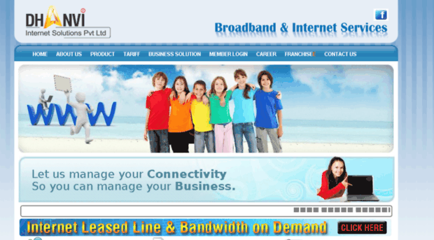 dhanviinternet.com