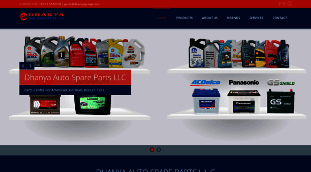 dhanyaautospareparts.ae