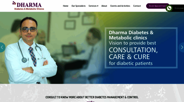 dharmadiabetesclinics.com