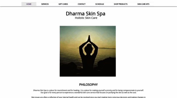 dharmaskinspa.com