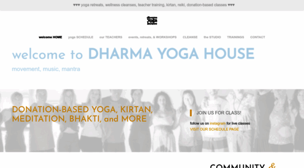 dharmayogahouse.com