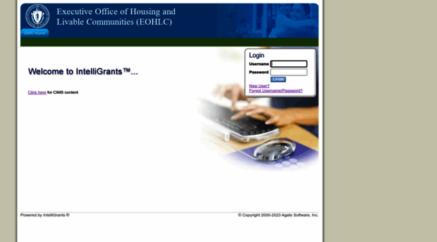 dhcdcims.intelligrants.com