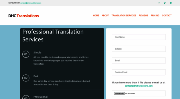 dhctranslations.com