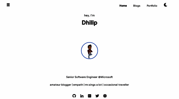 dhilipkmr.dev