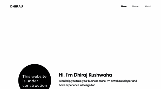 dhirajkushwaha.com