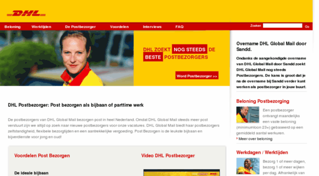 dhlpostbezorger.nl