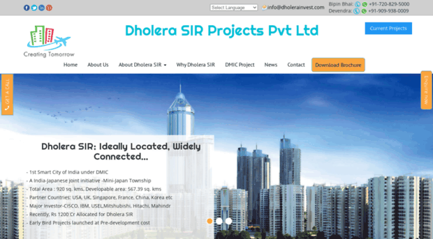 dholerainvest.com