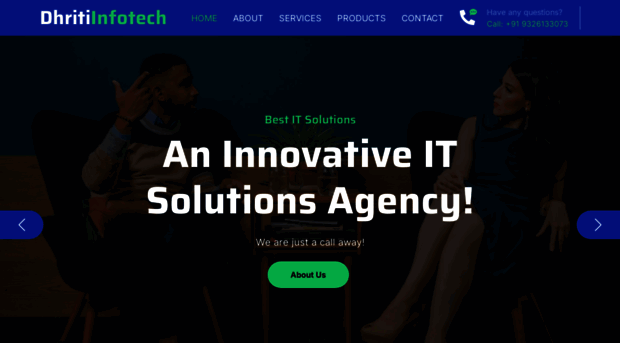 dhritiinfotech.com