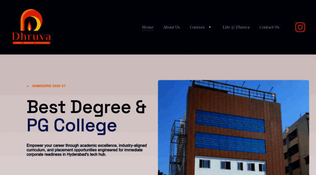 dhruvadegreecollege.ac.in