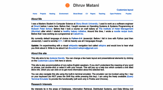 dhruvbird.com