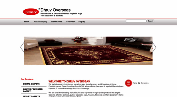 dhruvoverseas.com