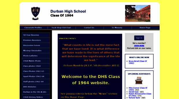 dhsclassof1964.com