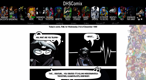 dhscomix.com