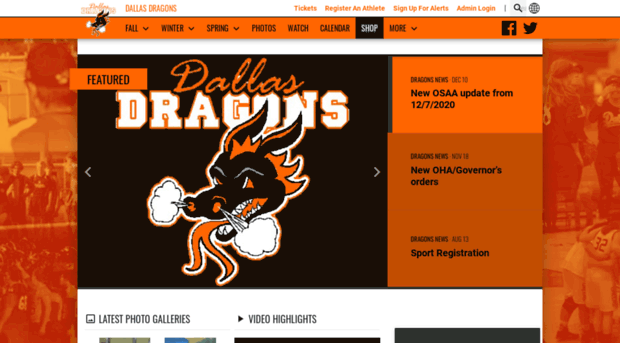 dhsdragonsathletics.com
