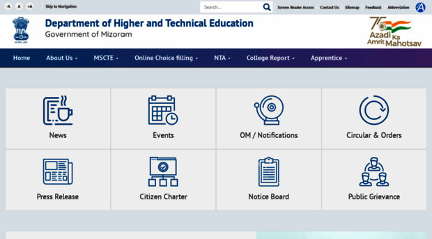 dhte.mizoram.gov.in