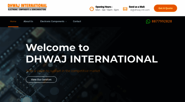 dhwaj-intl.com