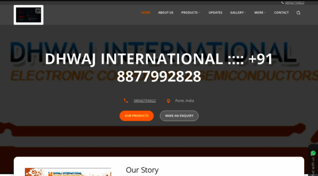 dhwajintl.com