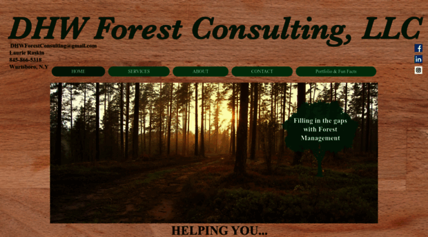 dhwforestconsulting.com