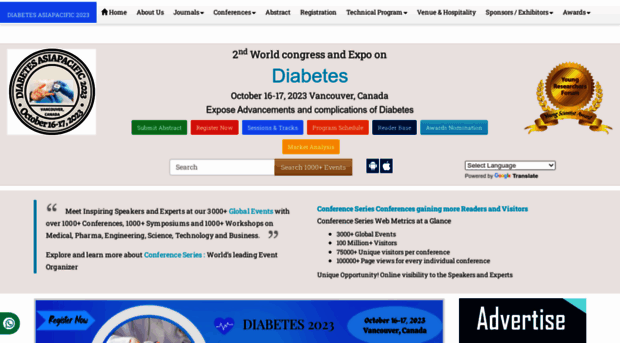 diabetes.conferenceseries.com