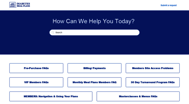 diabetesmealplans.zendesk.com