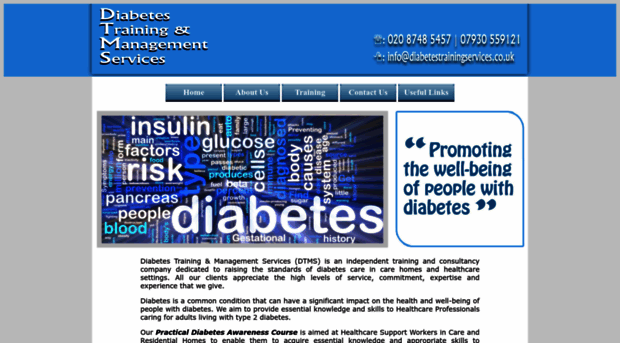 diabetestrainingservices.co.uk