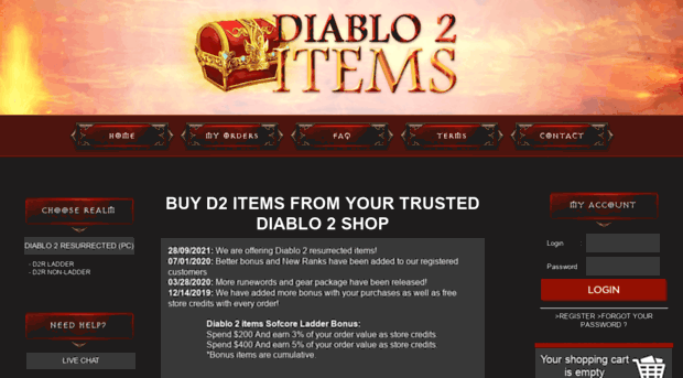 diablo2items.com