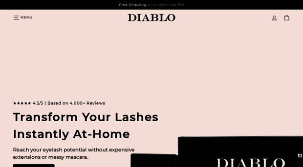 diablocosmetics.com