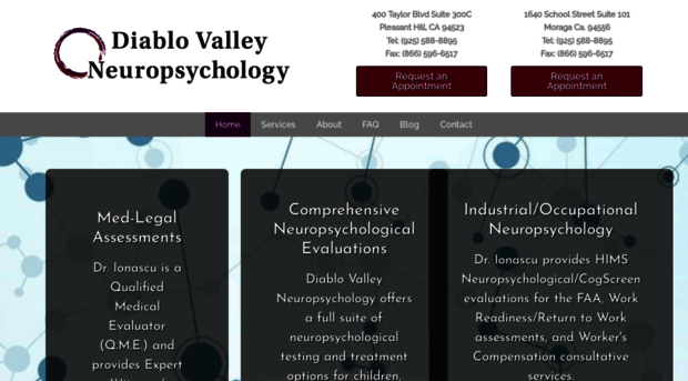 diablovalleyneuropsychology.com