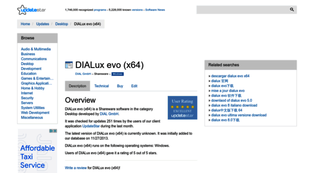 dialux-evo-x64.updatestar.com