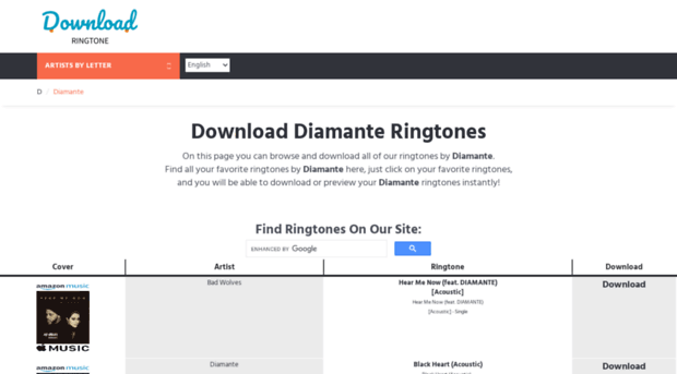 diamante.download-ringtone.com