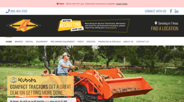 diamondaequipment.com