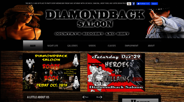 diamondbacksaloon.com