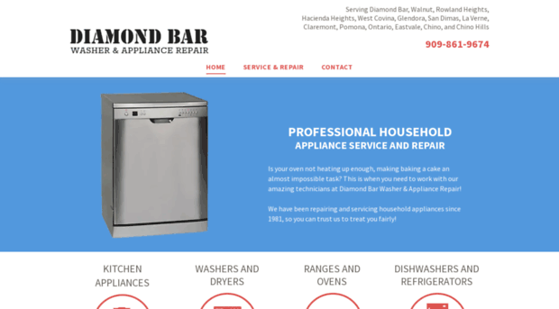 diamondbarwasherandappliance.com