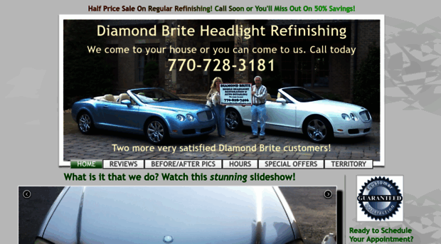 diamondbriteheadlights.com