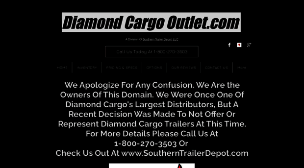 diamondcargooutlet.com