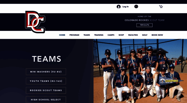 diamondclubbaseball.net