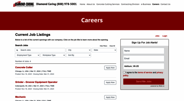 diamondcoring.applicantpro.com
