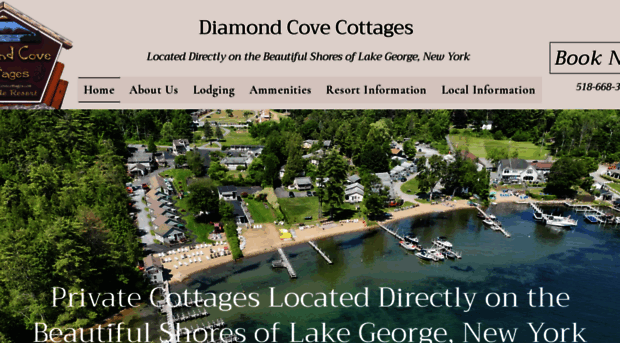 diamondcovecottages.com