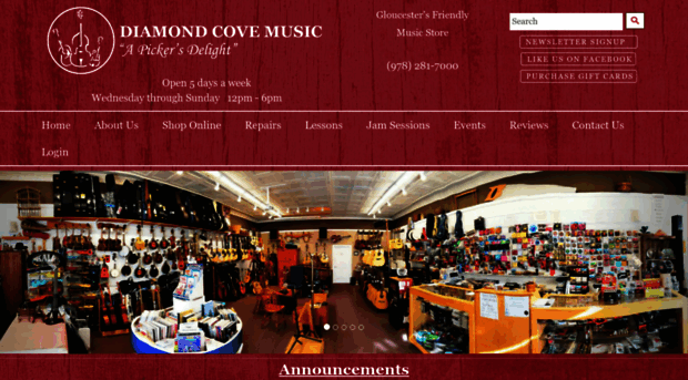 diamondcovemusic.com