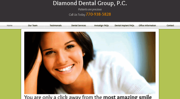 diamonddentalga.com