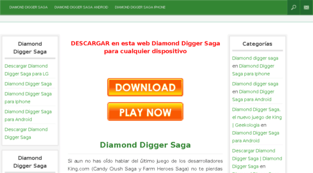 diamonddiggersagadescargar.com