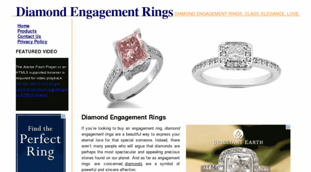 diamondengagementringsworld.com