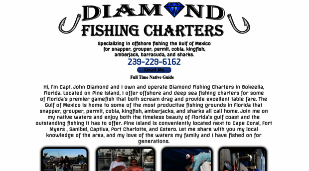 diamondfishingcharters.com