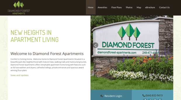 diamondforest-apartments.com