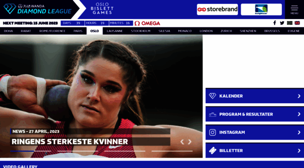 diamondleague-oslo.com